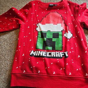 Minecraft Christmas sweatshirt